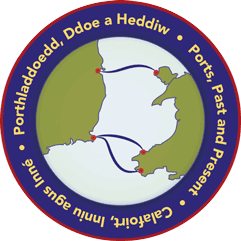 Ports Past and present round logo.
